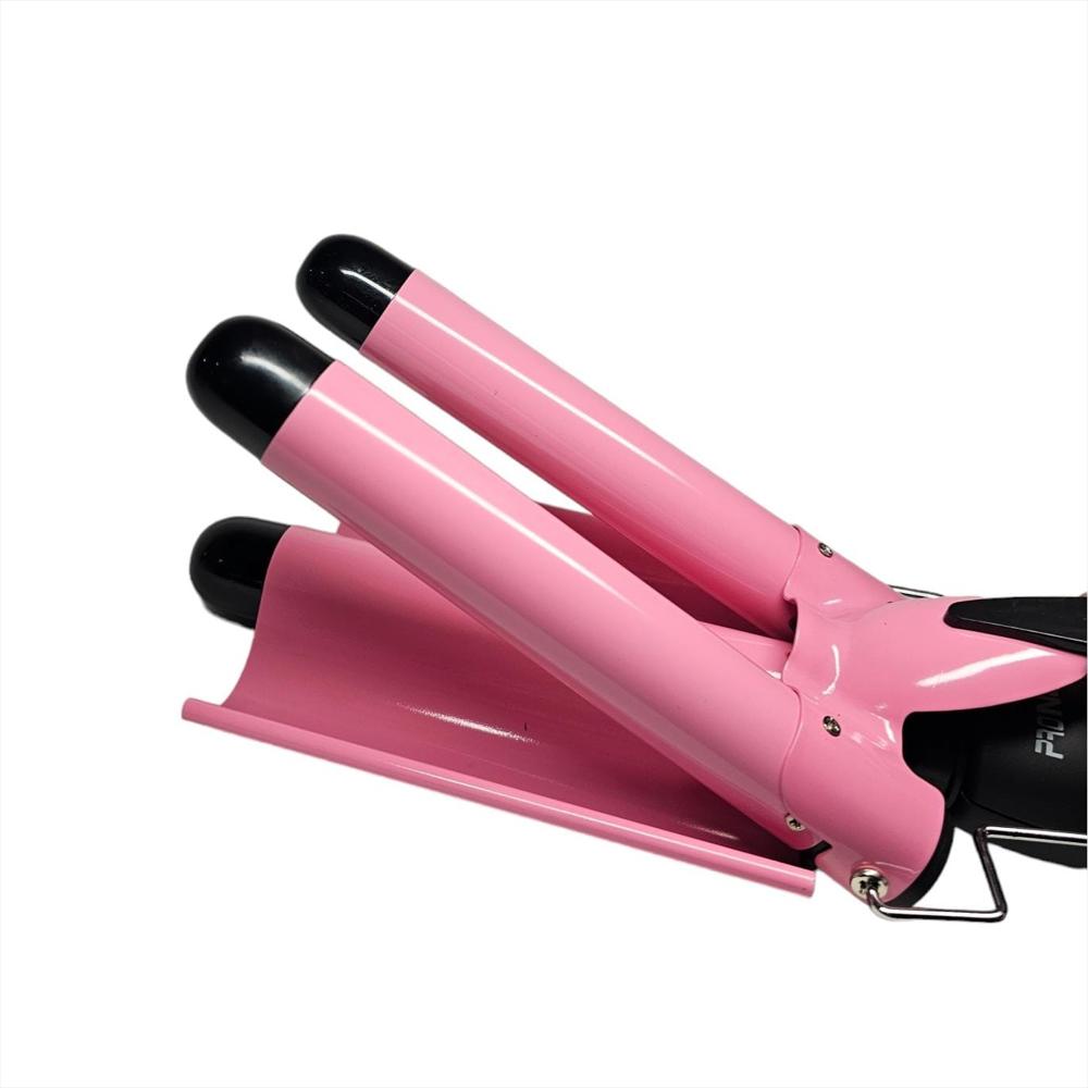 Rizador Ondas Pro Nova 832 Pantalla Digital Rosado img #3