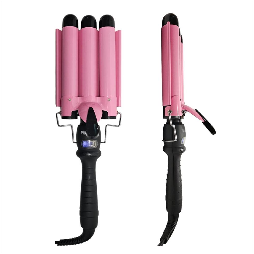 Rizador Ondas Pro Nova 832 Pantalla Digital Rosado img #4