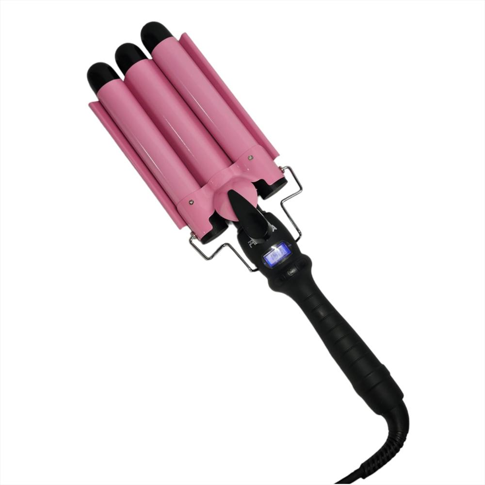 Rizador Ondas Pro Nova 832 Pantalla Digital Rosado img #5