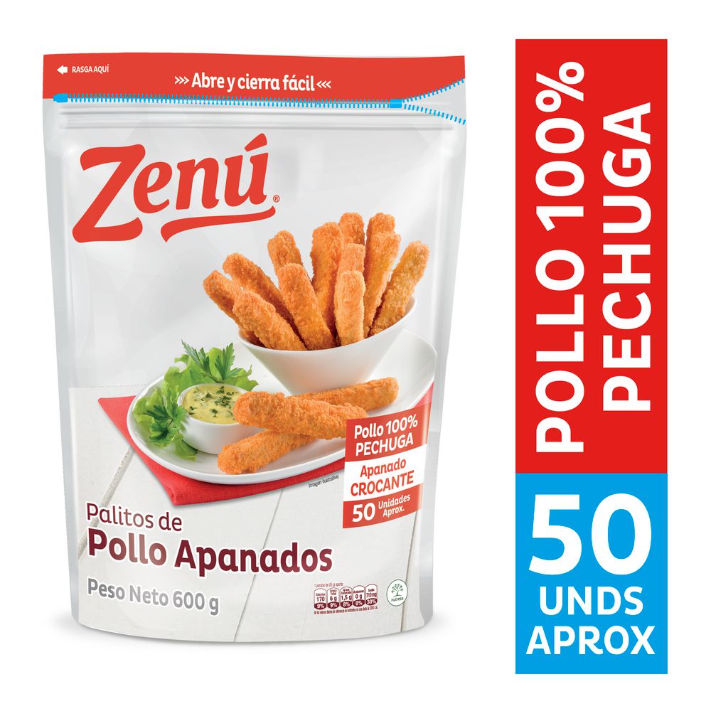 PALITOS DE POLLO ZENU 600 gr img #1