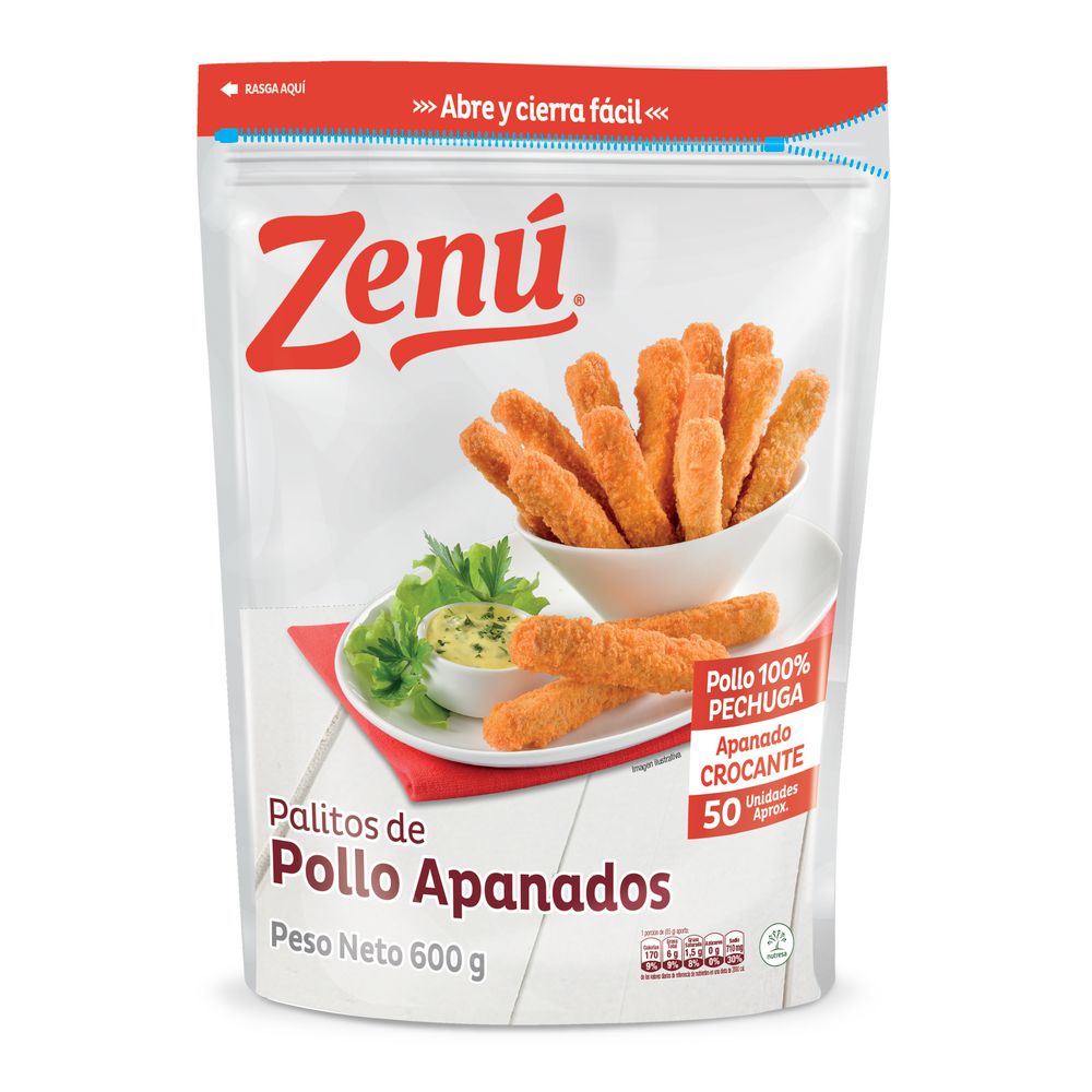 PALITOS DE POLLO ZENU 600 gr img #2