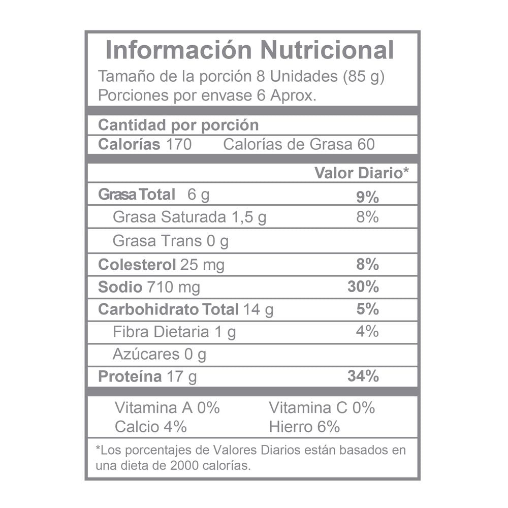 PALITOS DE POLLO ZENU 600 gr img #3