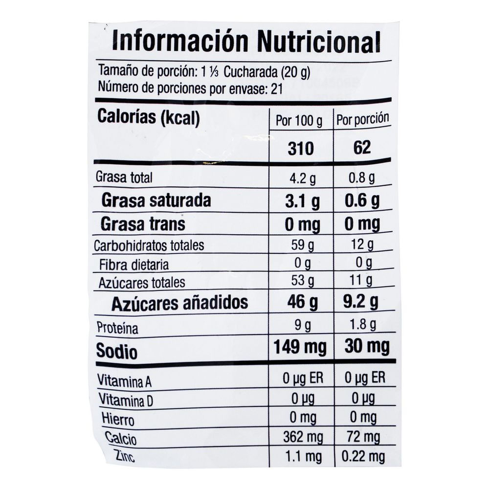 Leche Condensada Azucarada Semides ALPINA 420 gr img #3