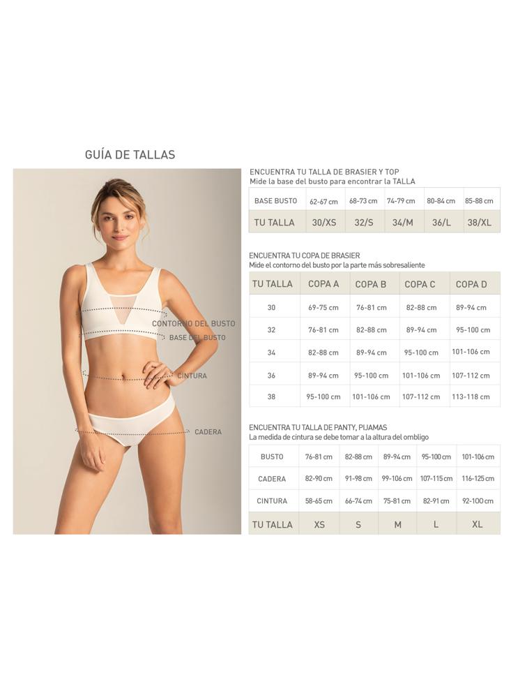 Brasier Con Copa Para Dama Marca Options Intimate Referencia 1412O41 Materiales 94% Algodón 6% Elastano img #5