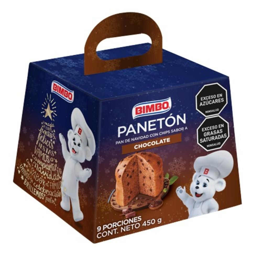 Panetón  BIMBO Chips De Chocolate  (450 gr) img #1