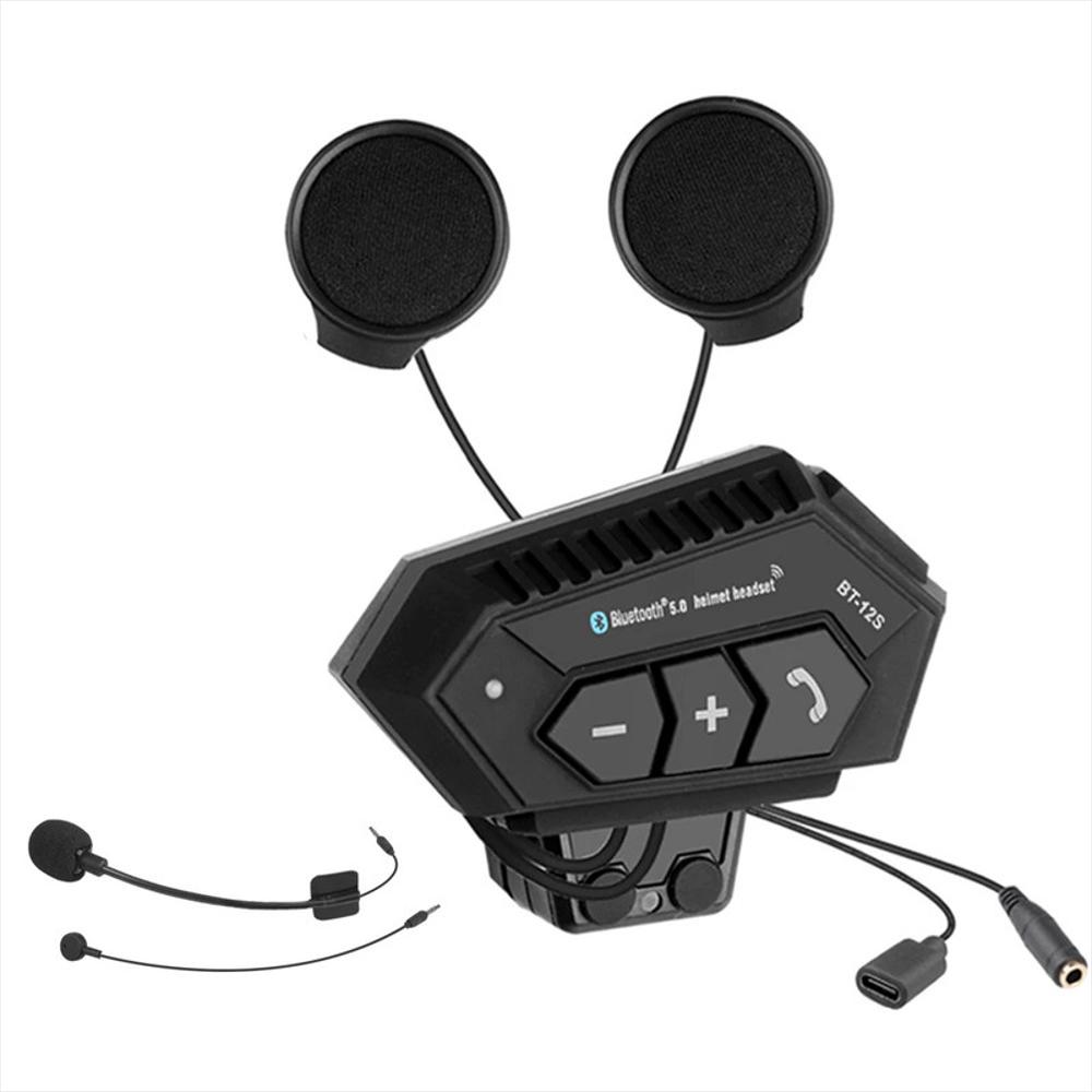 Intercomunicador Auriculares Casco Bluetooh Bt 12 Moto Bt12 img #3