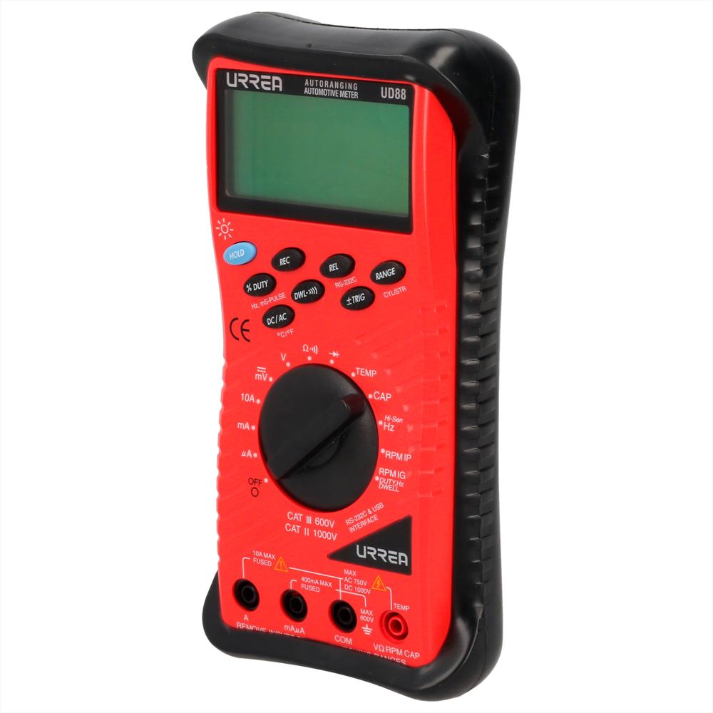 Multímetro Digital Autom 1000Vcd/750Vca Profesional Urrea img #1