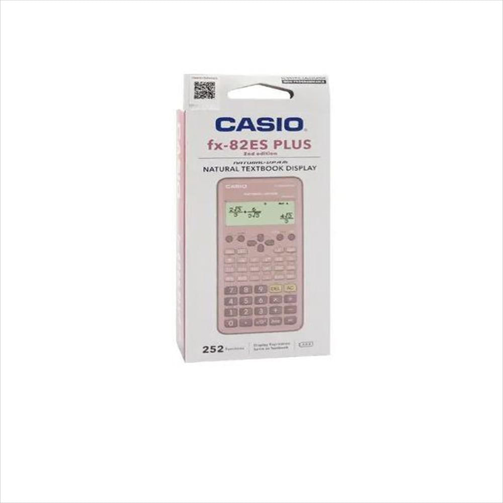 Calculadora Casio Fx 82 Es Plus Pk Color Rosa 252 Funciones 2Da Edición img #2