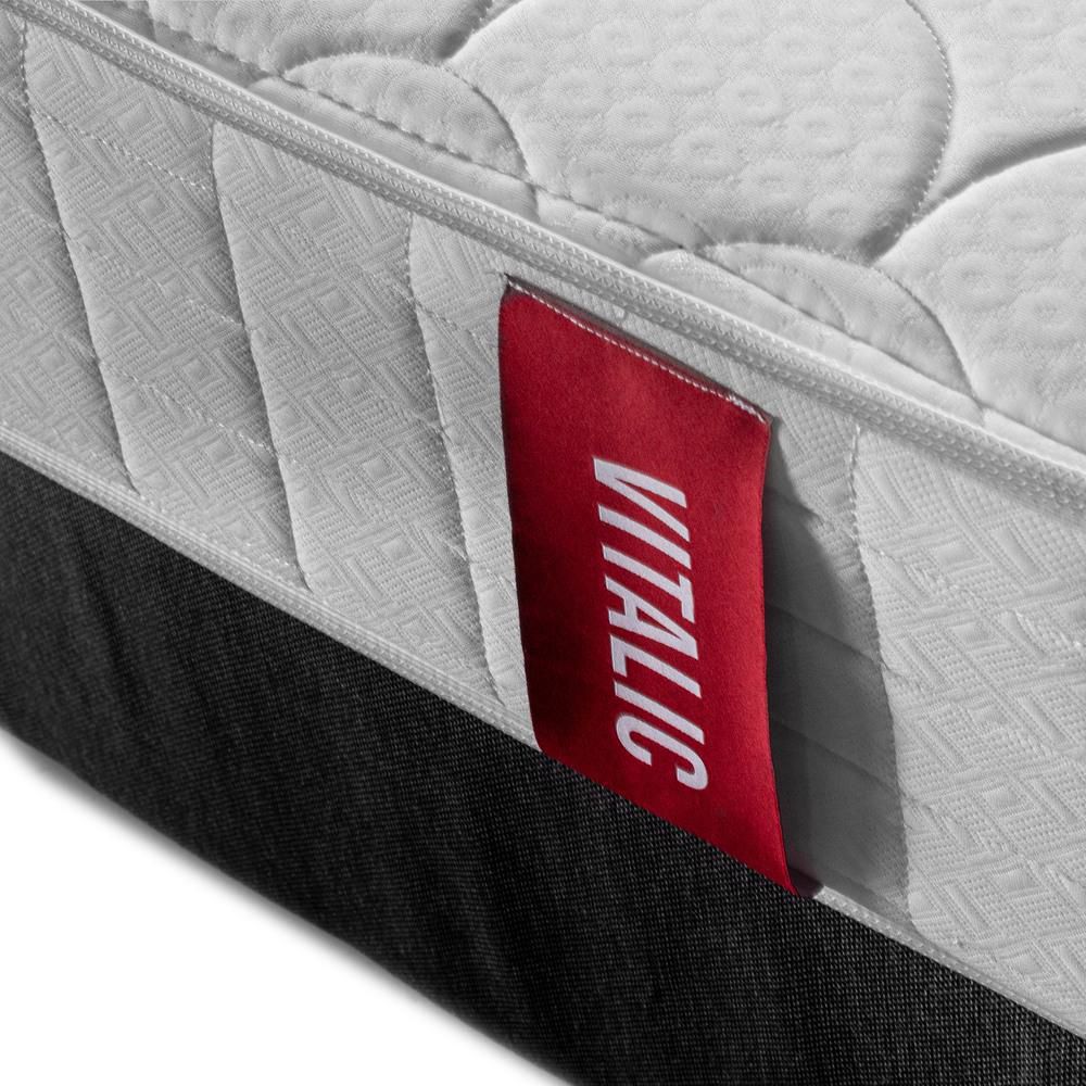 Colchón Confort Vital Semidoble (120 x 190 cm) VITALIC Resortado Semifirme . img #4