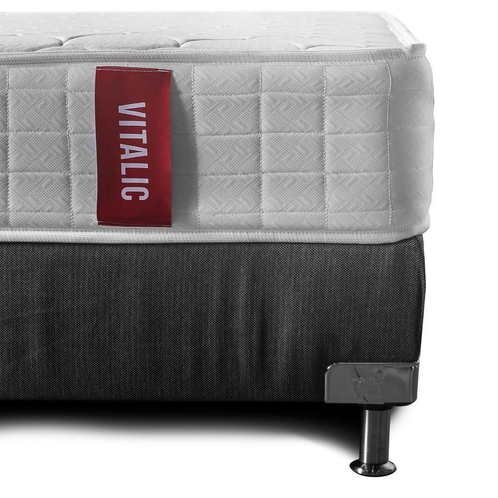 Colchón Confort Vital Semidoble (120 x 190 cm) VITALIC Resortado Semifirme . img #5