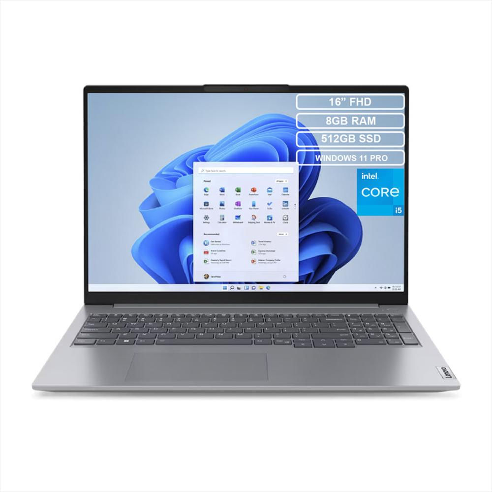 Portátil Lenovo Thinkbook 16 Intel Core I5 1335U 8Gb 512Gb Fhd 16 pulgadas Win 11 Pro img #1