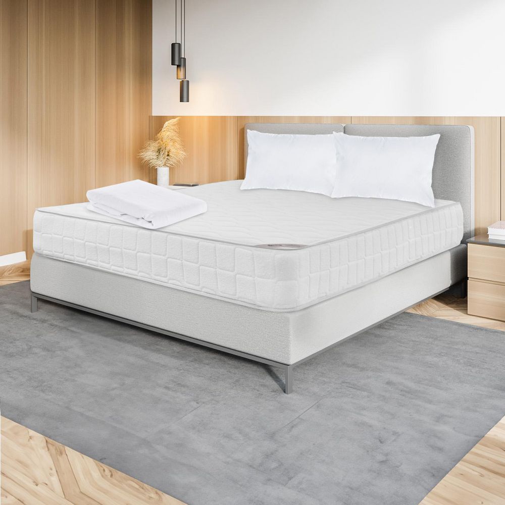 Colchón SPRING Doble (140 x 190 cm) CLASSIC Resortado Semifirme . img #3
