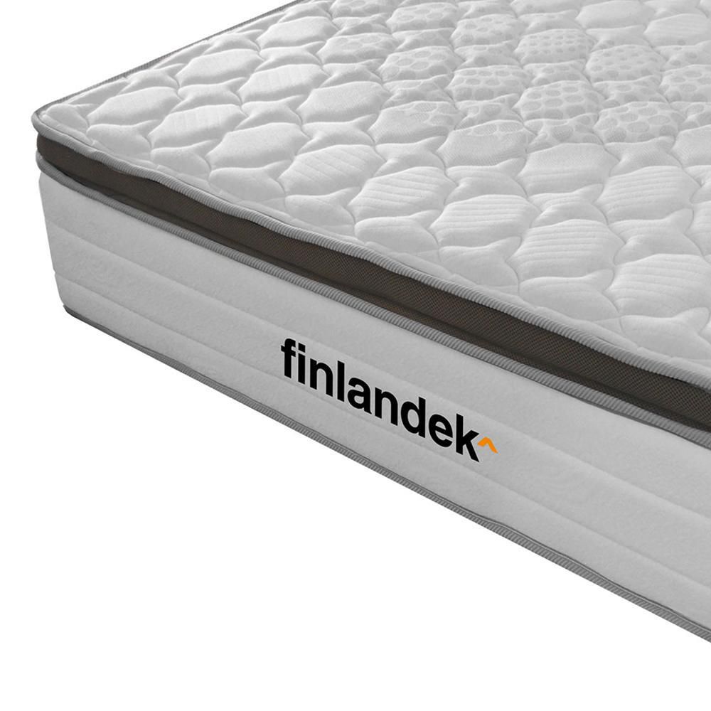 Colchón FINLANDEK Queen (160 x 190 cm) EFP1619 Resortado Firme . img #2