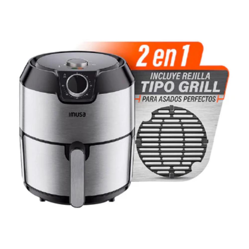 Freidora Imusa Easy Fry & Grill 2En1 4.2L img #1