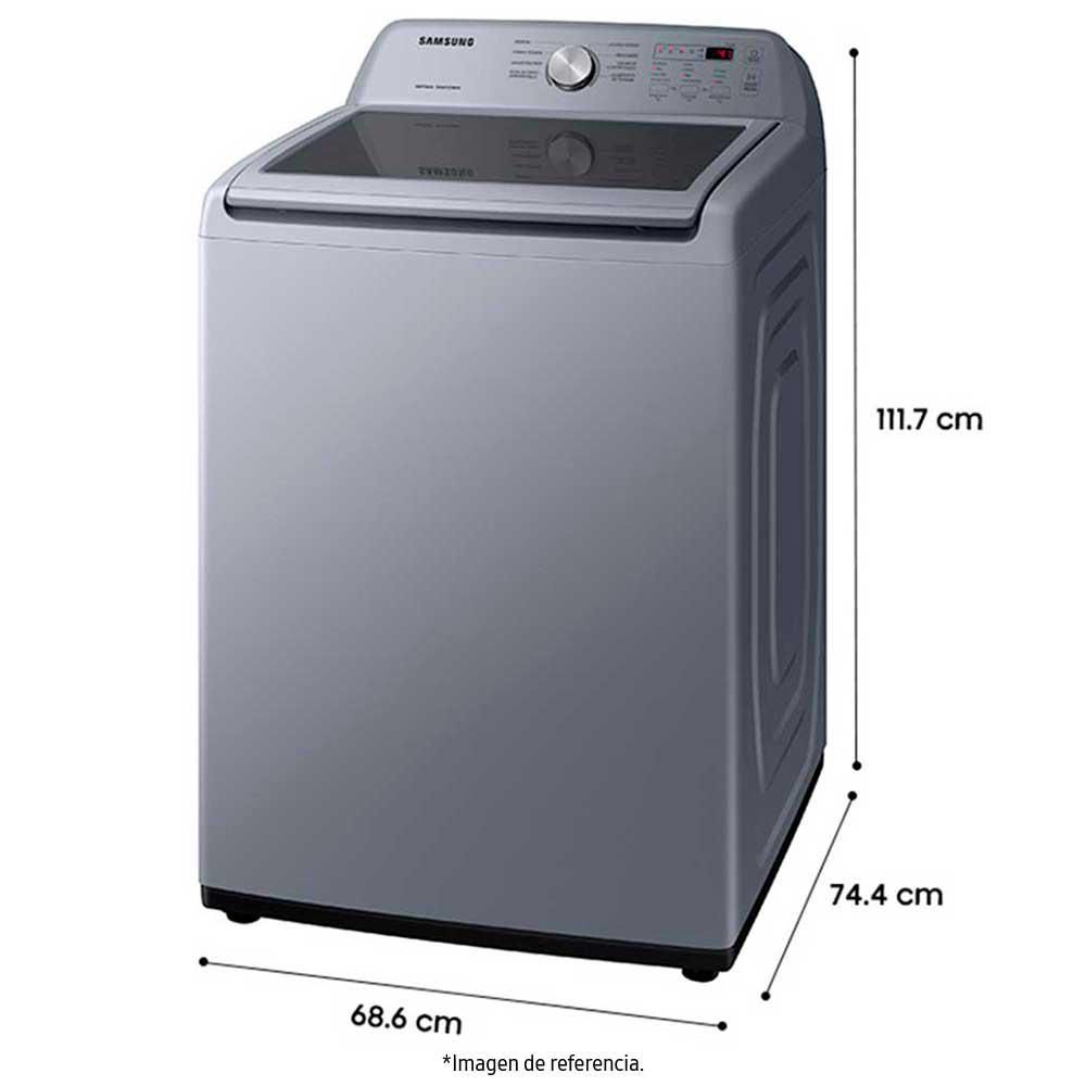 Lavadora SAMSUNG Carga Superior 21 kg (46 lb) WA21B3553GY/CO img #3