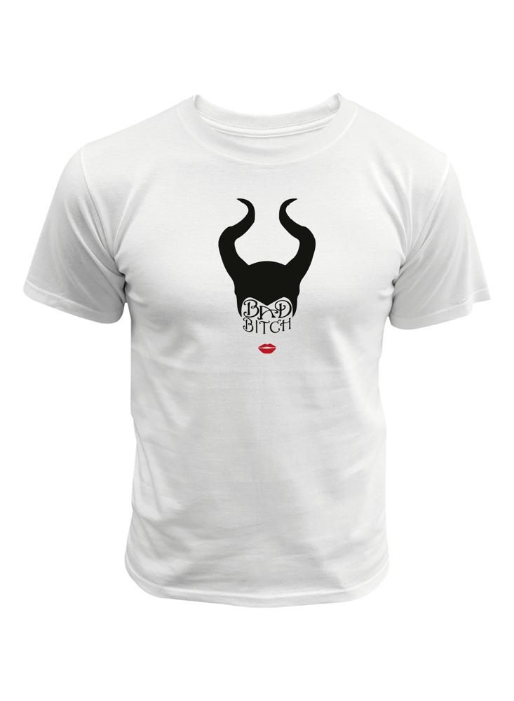 Camiseta Maleficent Maléfica Bad Bitch img #1
