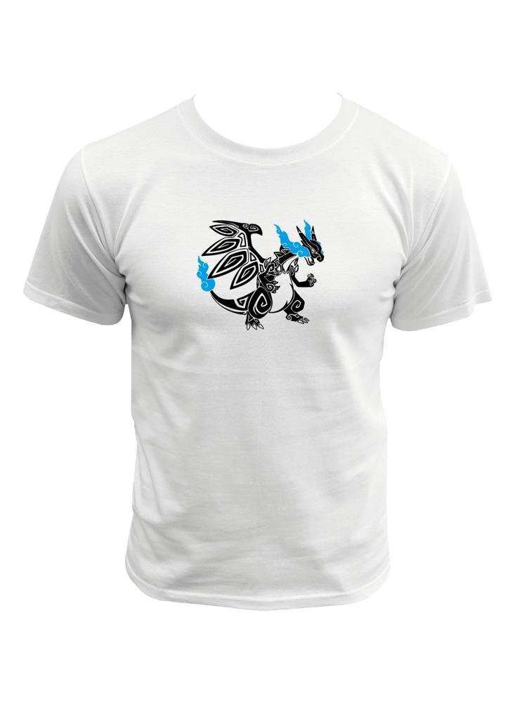 Camiseta Pokémon Go Mega Charizard X Pokemon Charmander img #1