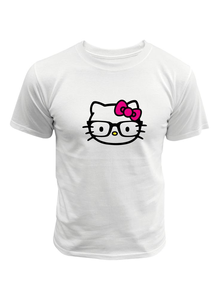 Camiseta Hello Kitty Hipster Glasses img #1