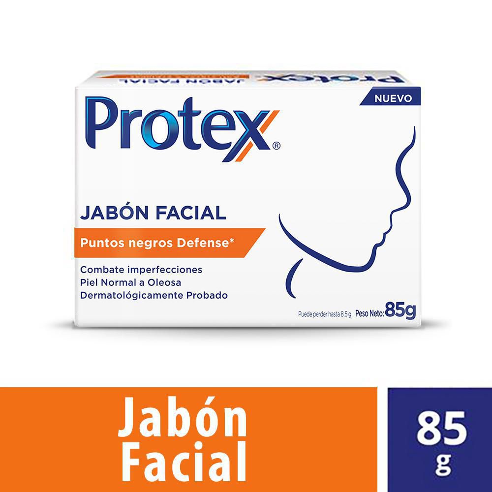 Jabón Facial PROTEX Puntos Negros y Espinillas Barra (85 gr) img #1