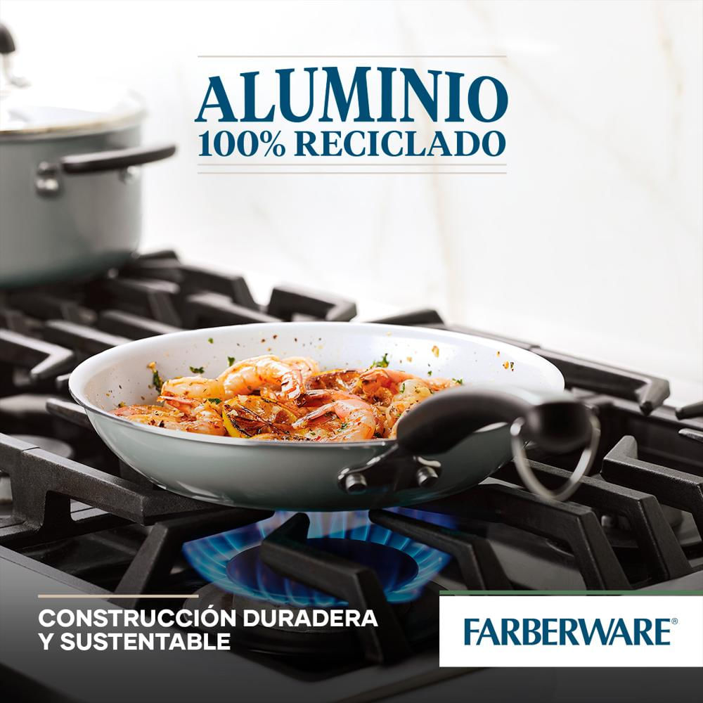 Farberware Ecoadvantage Sartén Antiadherente Cerámico , Aluminio , 25 Cm/10 pulgadas , Gris 13463 img #3