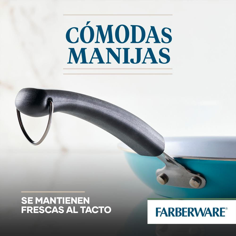 Farberware Ecoadvantage Sartén, Antiadherente Ceramico, Aluminio 25 Cm, Azul Aqua 13458 img #5