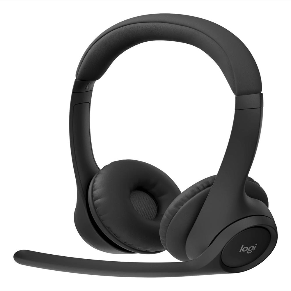 Diadema Bt Inalámbrica, Logitech Zone 300 2 Micrófonos, Negro img #1