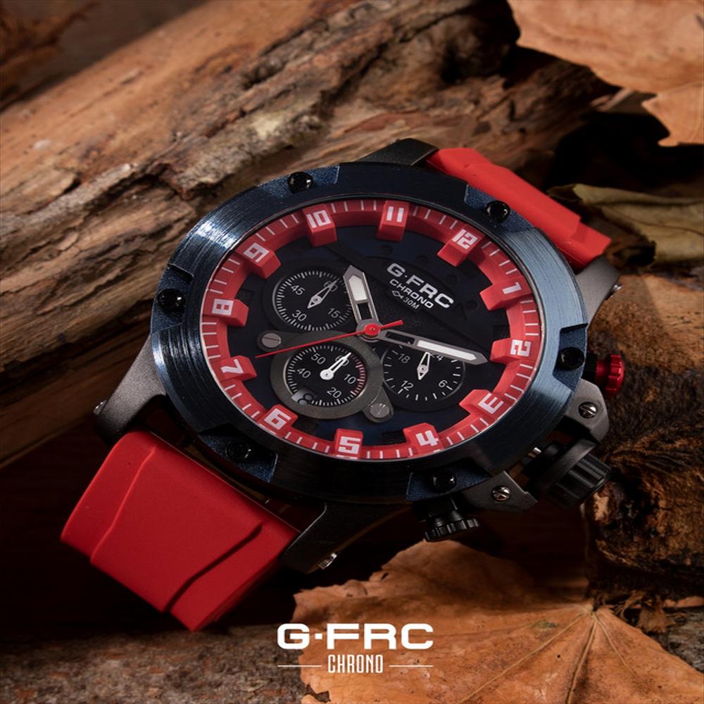 Reloj G Force Original H3958 G Crono Calendario + Estuche Rojo img #2