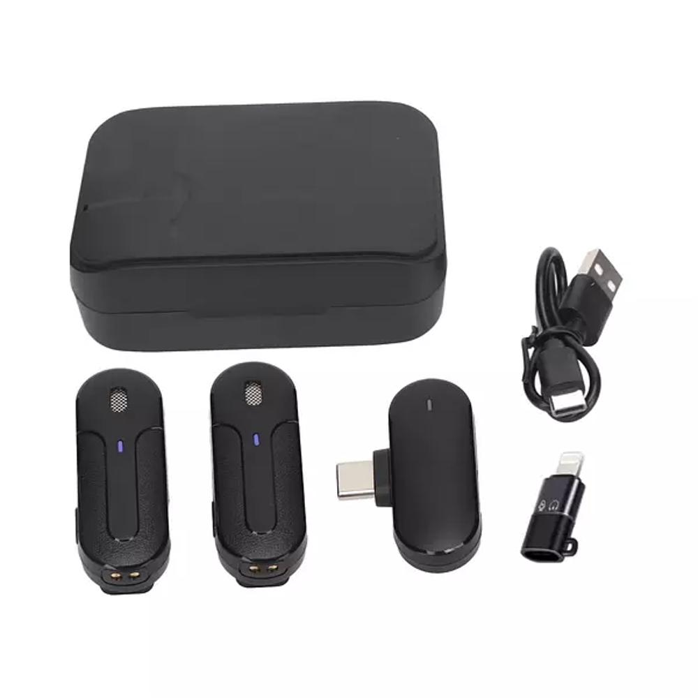 Microfono Solapa K80 Dual Mic(Tc+Iphone) img #1