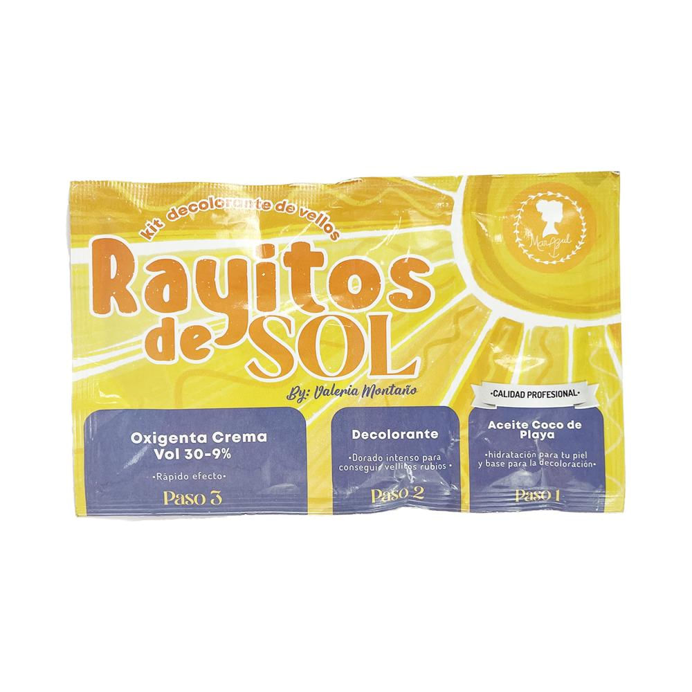 Rayitos De Sol Kit Para Decolorar Vellitos img #1