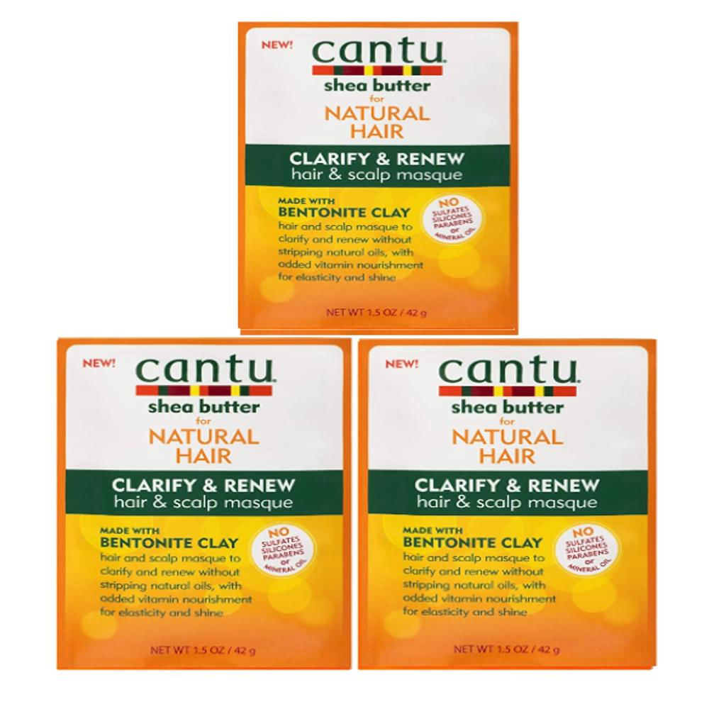 Cantu Combo Clarify & Renew Bentonite Clay Masque img #1