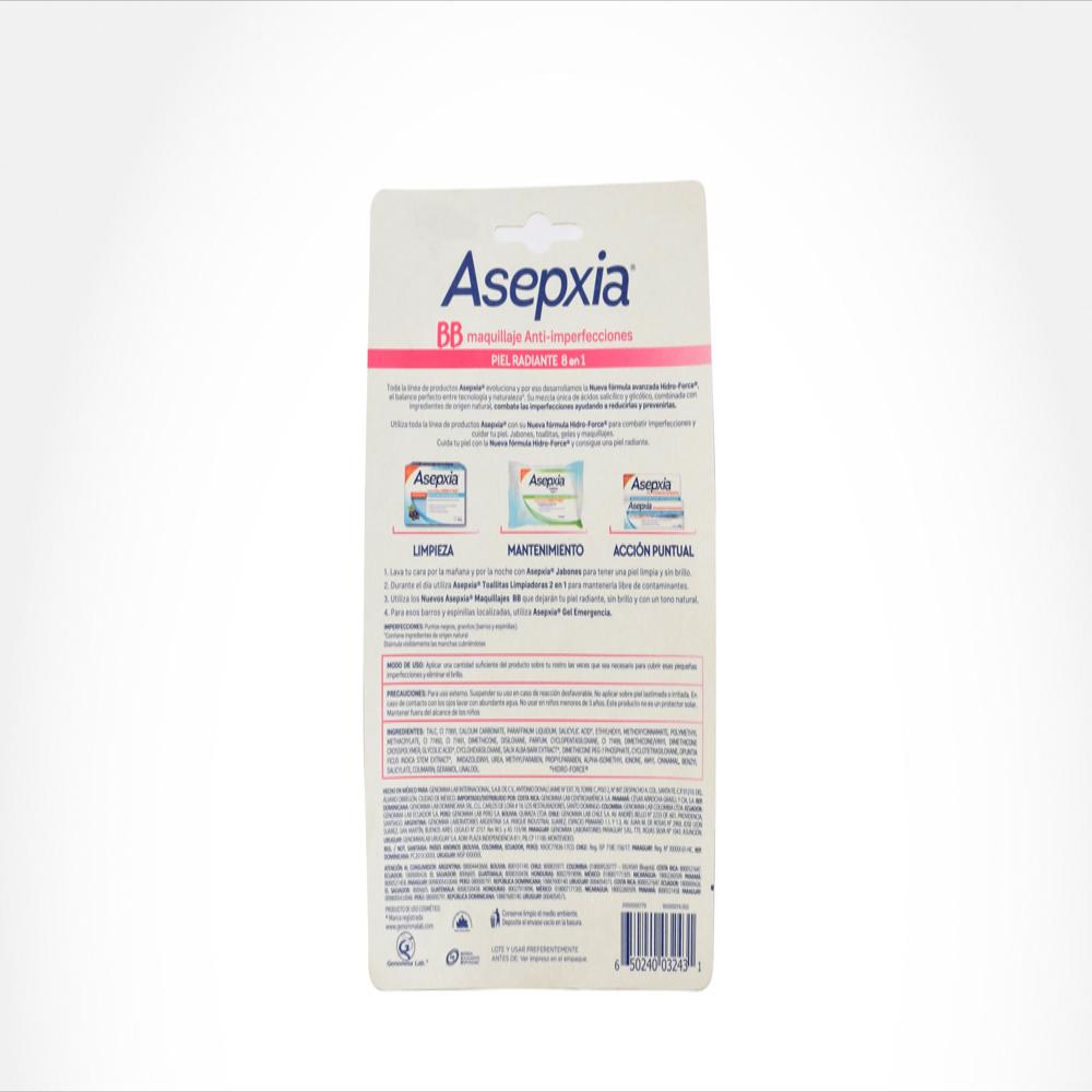 Polvo Compacto Asepxia Beige Mate Bb Hidro Force Emp 1 Est 10 G img #2