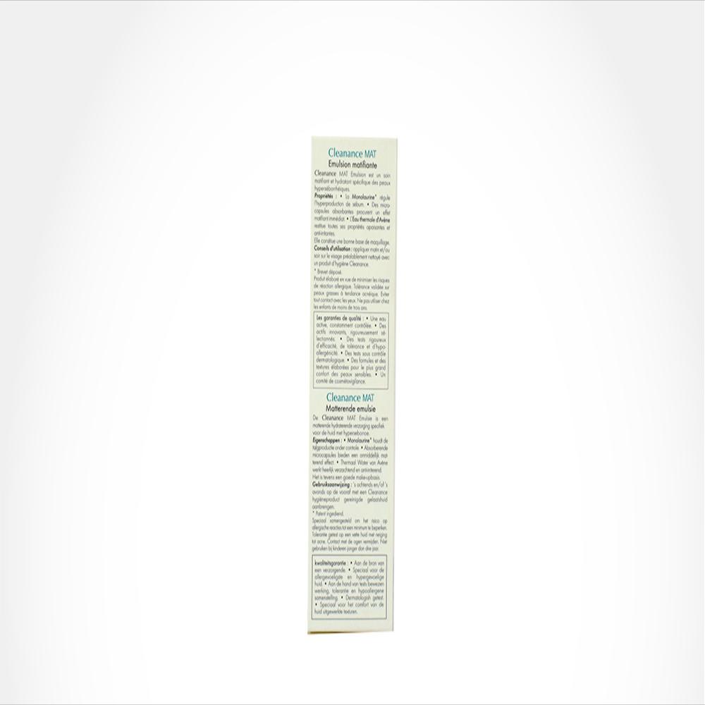 Emulsion Matificante Avene Cleanance Tub 40 Ml img #4