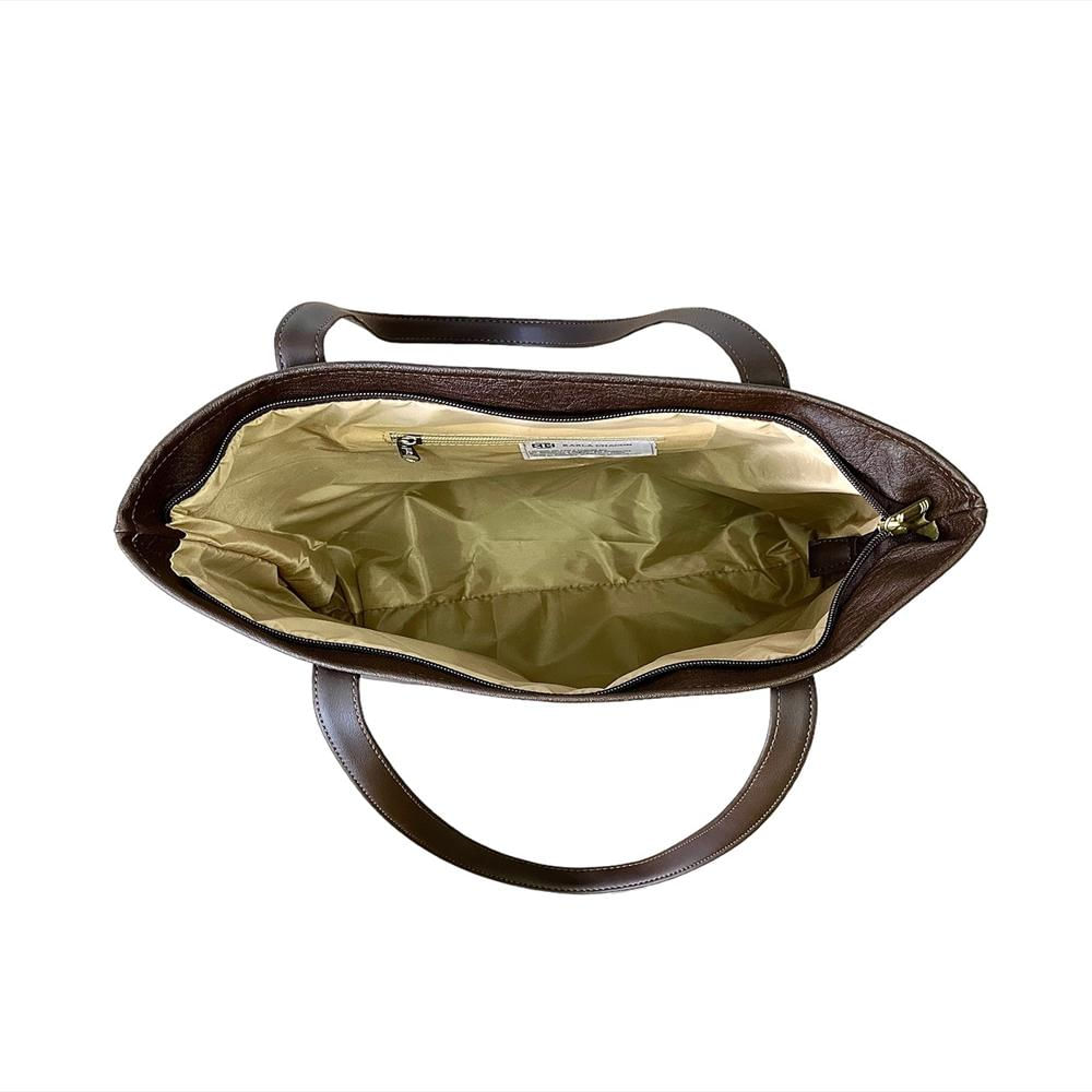 Bolso Dama Cartera Mujer Karla Chacon Emma Cafe img #3