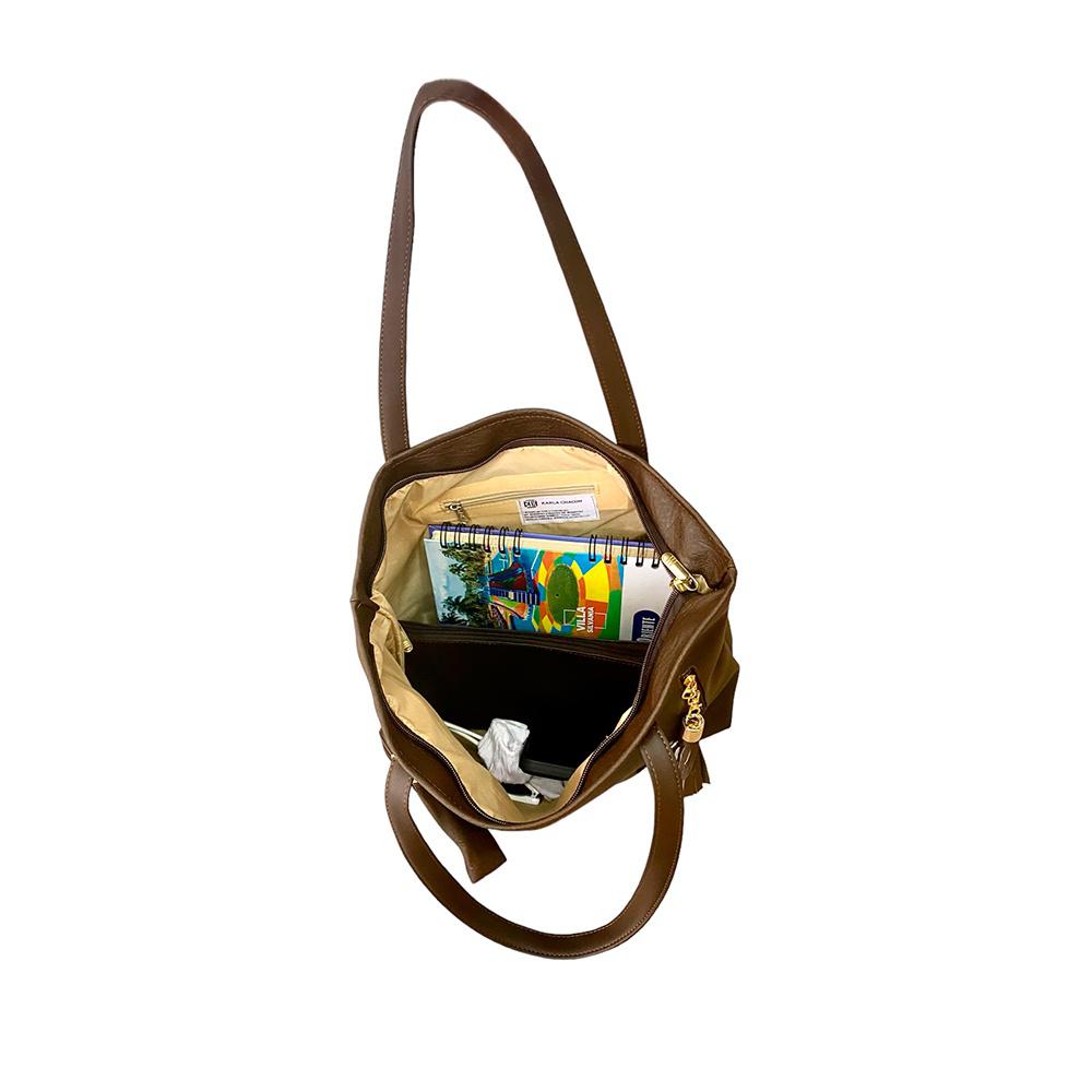 Bolso Dama Cartera Mujer Karla Chacon Emma Cafe img #4