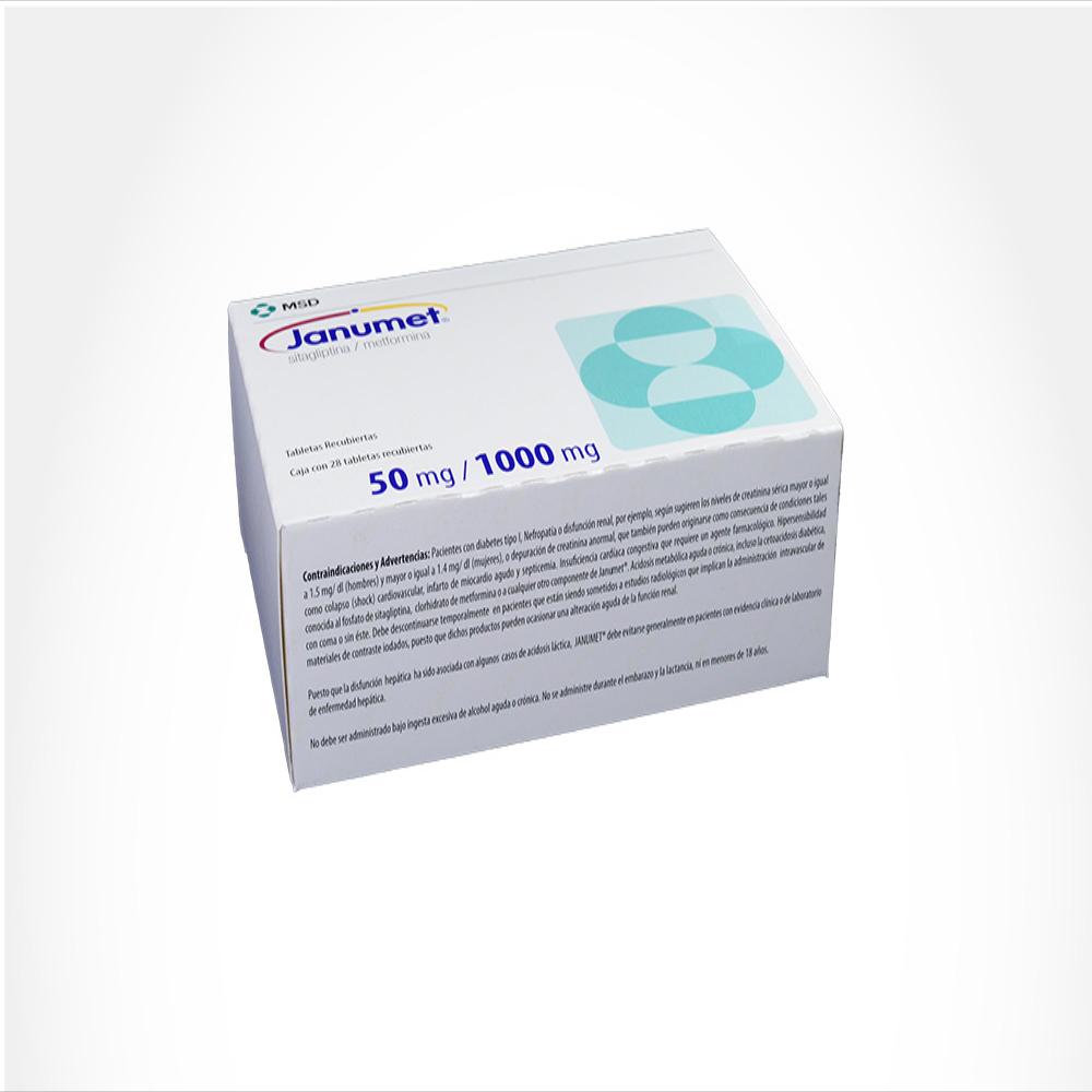 Janumet Tab Rec 50 1000 Mg Oral Caj 28 Un img #3