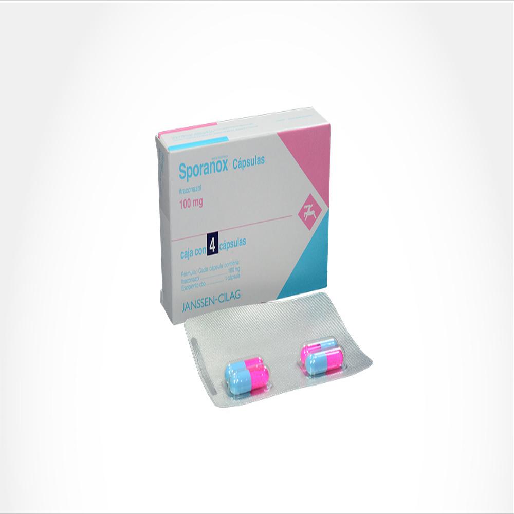 Sporanox Cap 100 Mg Oral Caj 4 Un img #1