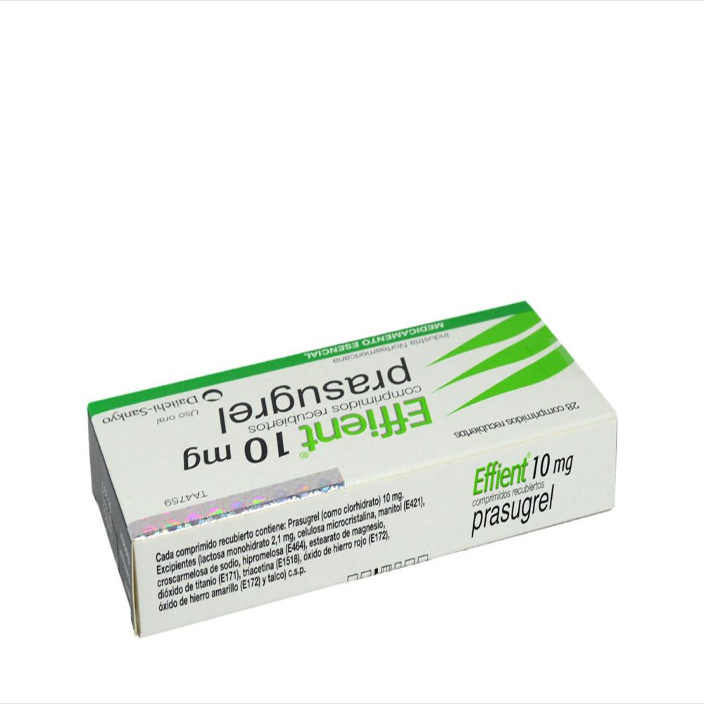 Effient Prasugrela 10Mg Tab Rec Oral Caj 28 Tab 1 U img #3