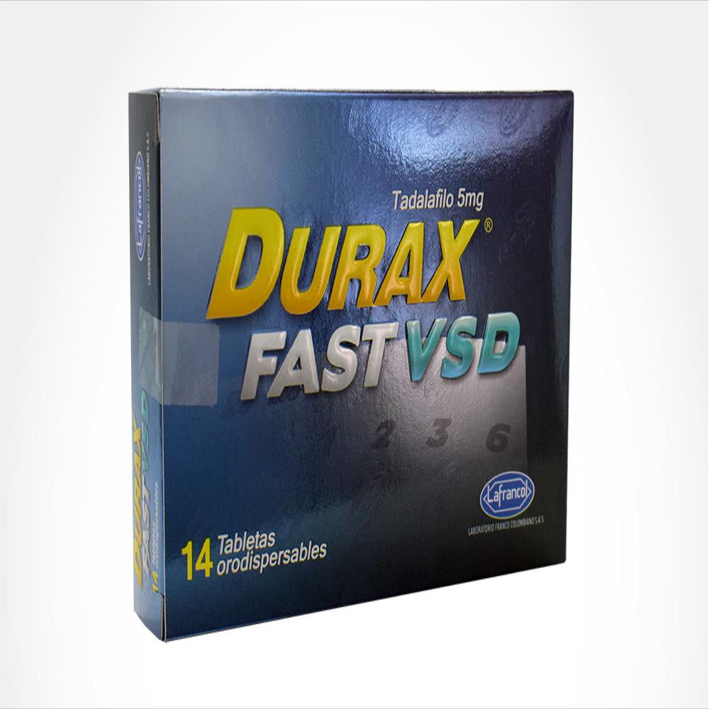 Durax Fast Vsd Tadalafil 5Mg Oral Caj 14 Tab img #1
