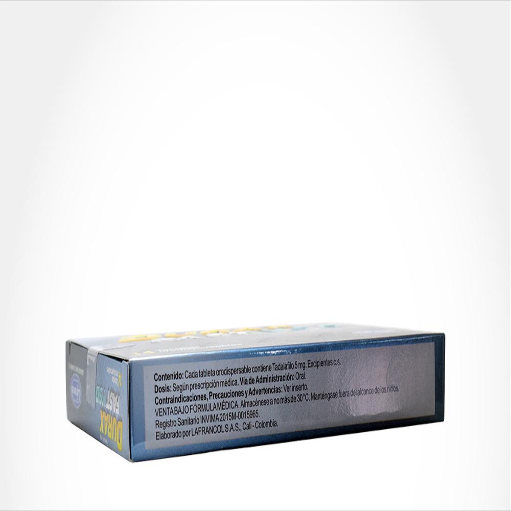 Durax Fast Vsd Tadalafil 5Mg Oral Caj 14 Tab img #2