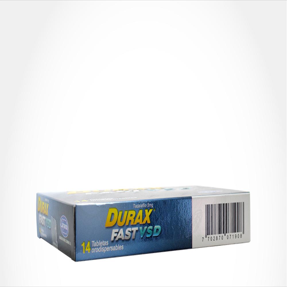 Durax Fast Vsd Tadalafil 5Mg Oral Caj 14 Tab img #3