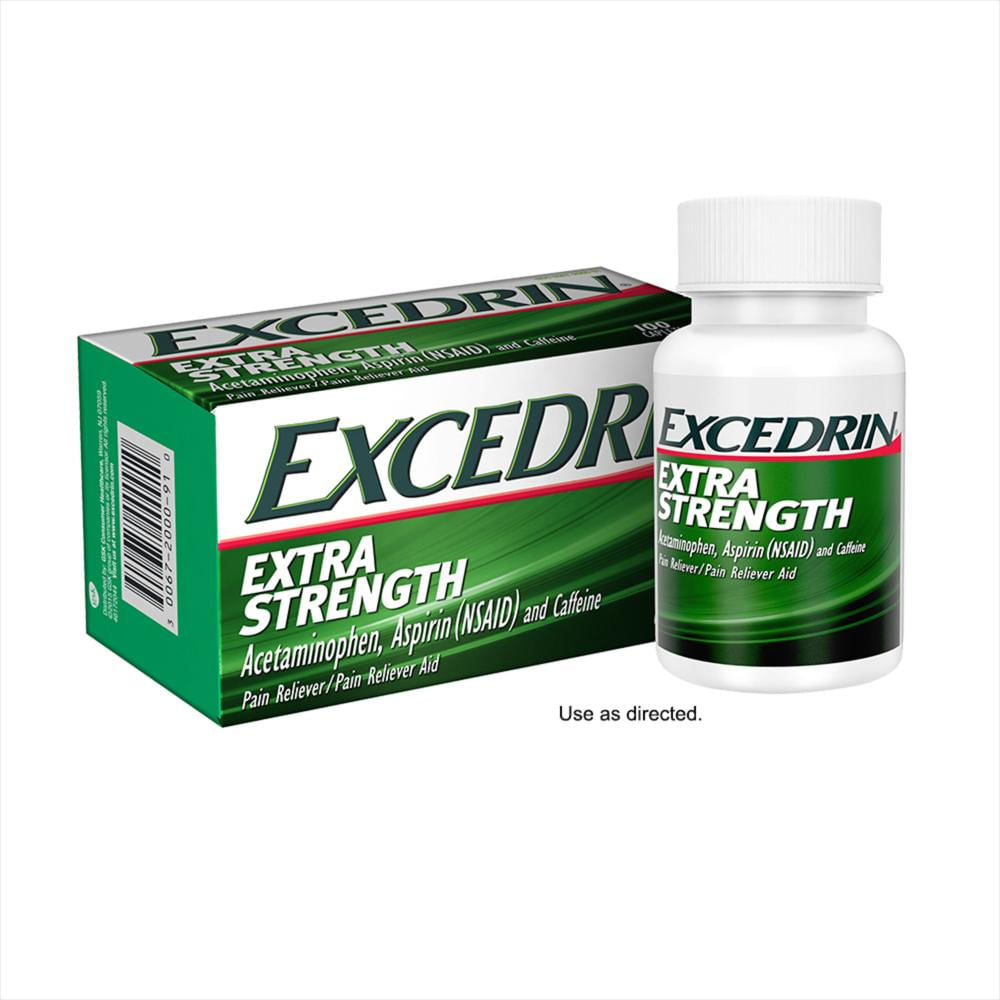 Excedrin Extra Fuerte Calmante Dolor 24 Cápsulas img #2