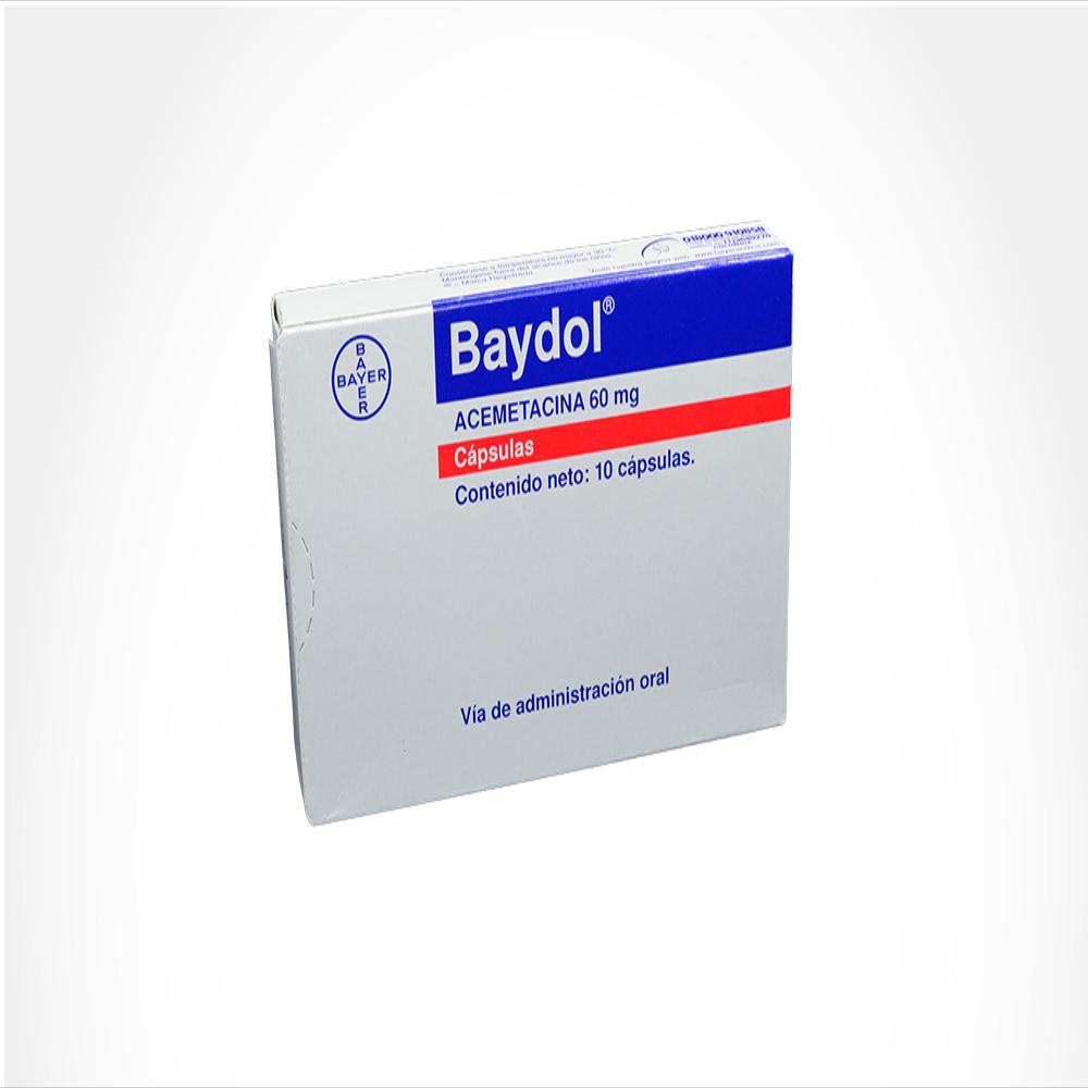 Baydol Acemetacina 60 Mg Caj 10 Cap img #1