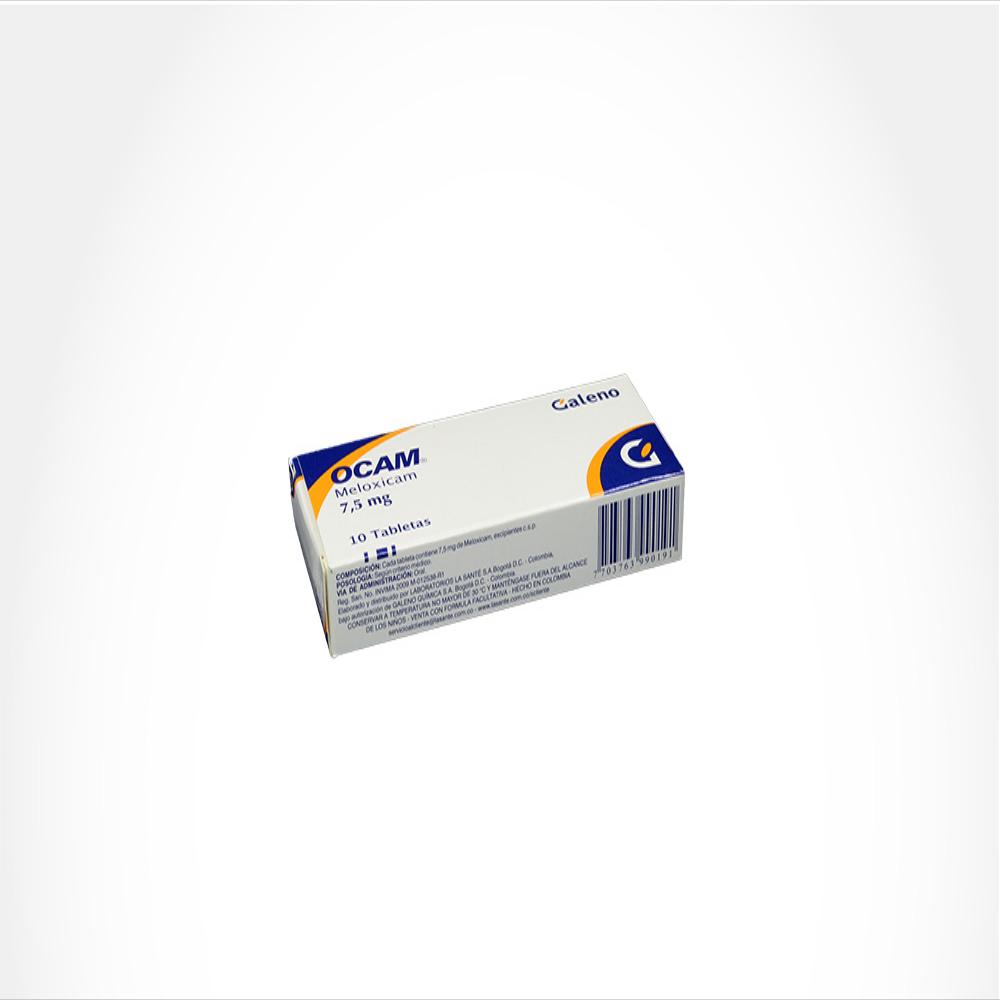 Ocam Meloxicam 7 5 Mg Caj 10 Tab img #3