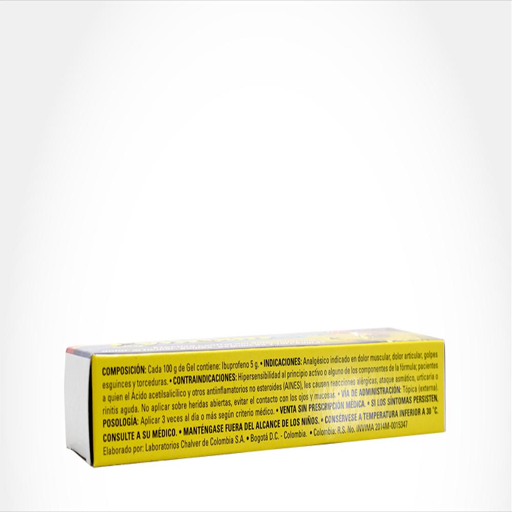 Fynexin Ibuprofeno 5G Gel Topica Caj 1 Tub 20 G img #2