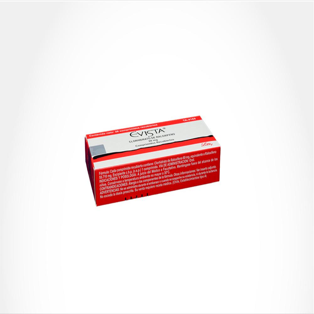 Evista Raloxifeno 60Mg Tab Oral Caj 28 Tab img #2