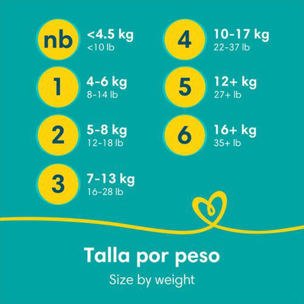 Pañales Pampers Etapa 4 X 128 Unidades img #2