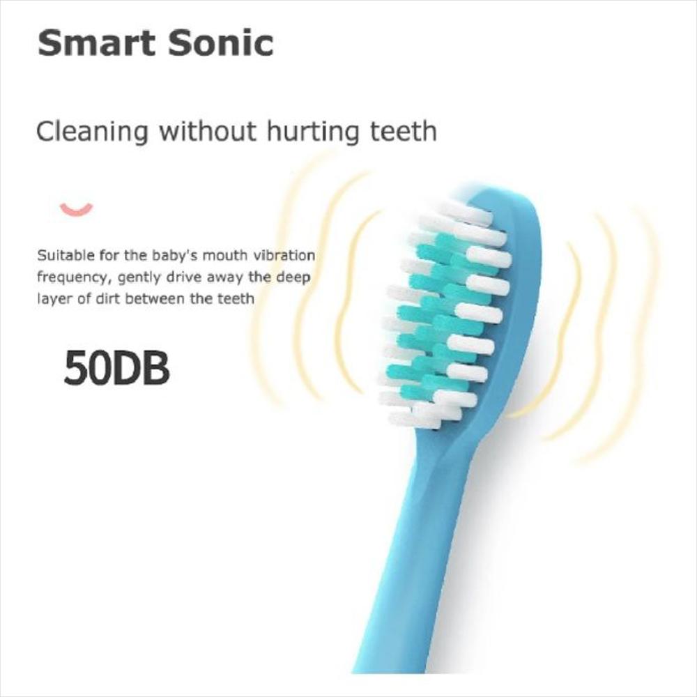 Cepillo De Dientes Electrico Para Bebe Niñas Rosado img #4