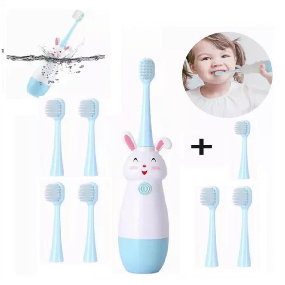 Cepillo De Dientes Eléctrico Para Niños+ Repuestos img #3