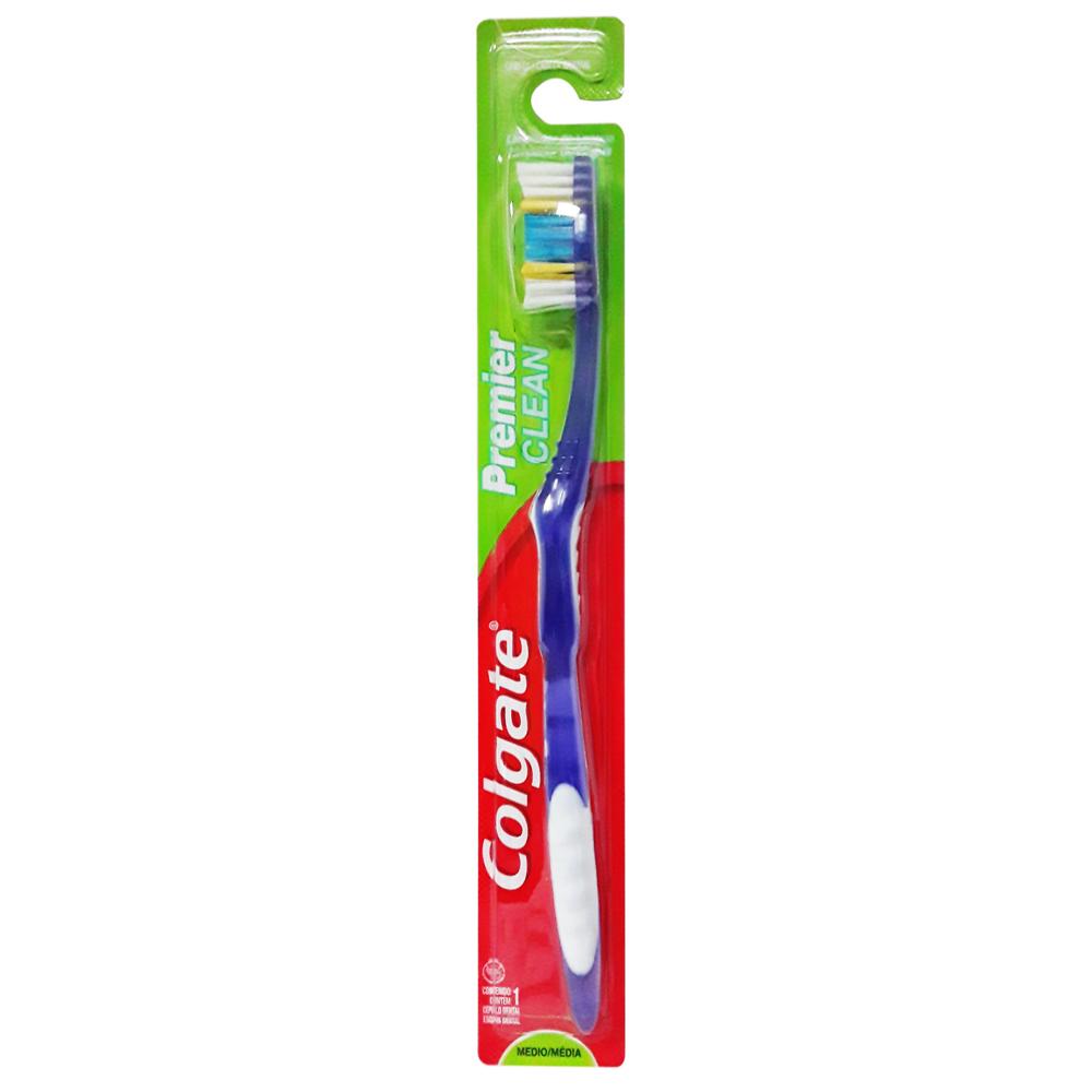 Cepillo Dental Colgate Premier Clean Medio img #1