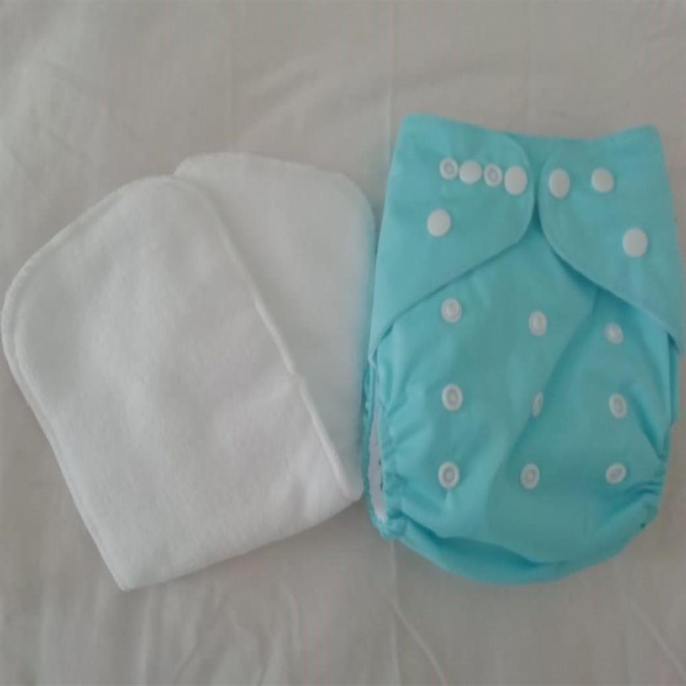 Pañal Ecológico Ajustable Azul + 1 Inserto img #2